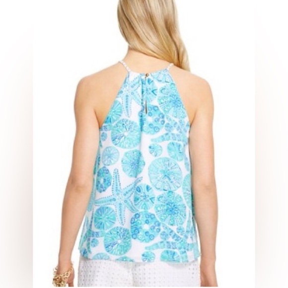NWT - Lilly Pulitzer for Target Sea Urchin For You Halter Swing Tank - Size S - Picture 2 of 5